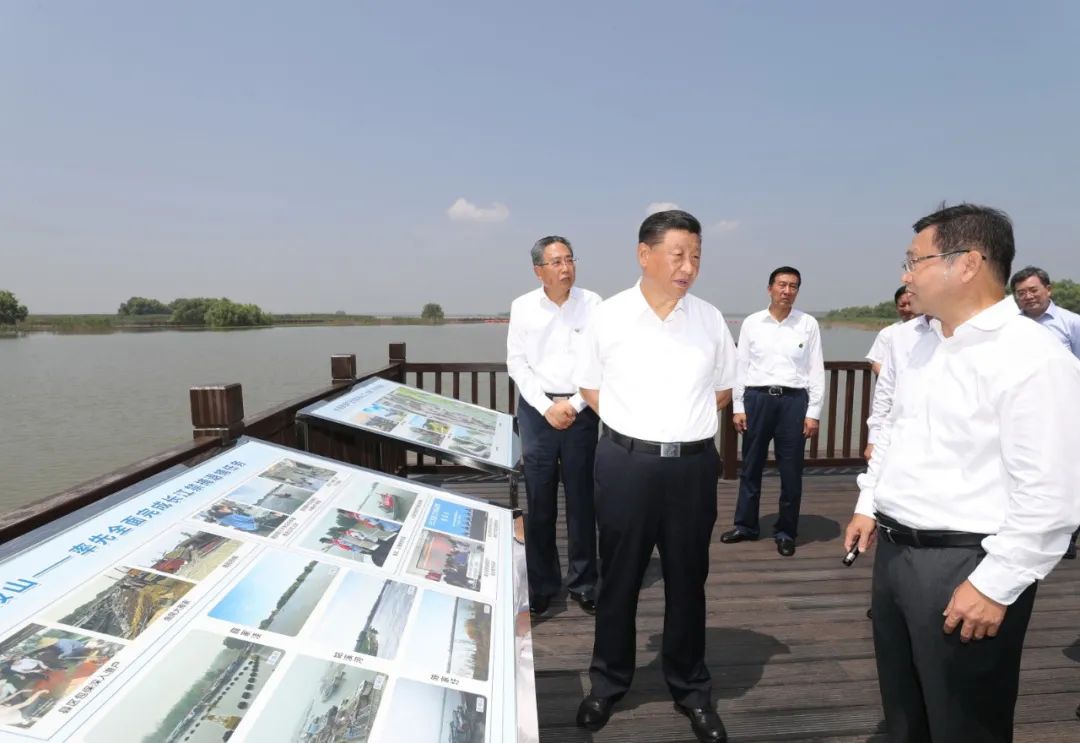习近平在马鞍山考察调研